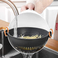 Draining bowl for fruits and vegetables