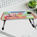 A writing table for kids with a fun cartoon print, ideal for daily homework and activities.