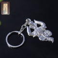 Decorative Mahakal Trishul metal keychain set perfect for gifting