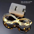 Flexible copper wire LED fairy lights, perfect for party and wedding decor