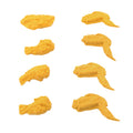 Packaging of the chicken erasers set, showing the product name and branding, suitable for party favors.