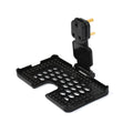 PHOBIA black wall holder stand effortlessly installed on a standard power socket.