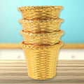 Premium Valencia style plastic planter pot showing durable construction