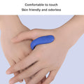 Side view of the lightweight magnetic acupressure clip for finger use