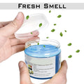 Velvet Wipe cleaning gel demonstrating its flexibility, ideal for cleaning electronic devices.