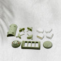 Close-up of the versatile ice mold set, highlighting the cute pig shapes perfect for homemade ice candy.