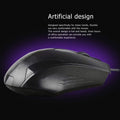 Modern wired optical mouse designed for enhanced productivity and precision.