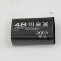 Vibrant stylish eraser with multiple colors.