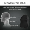 Memory foam car neck support cushion for long-distance comfort
