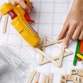 Hot glue sticks designed for arts, crafts, and household repairs