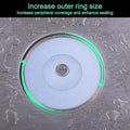 Close-up of smart blue silicone sink drainer cap for multipurpose sink protection