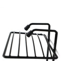 Elegant two-layer soap rack with a clean, functional design.