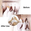 Set of 10 multipurpose plastic hanger hooks for home closets