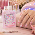 Kids nail art sticker kit for creative manicure DIY