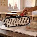 Stylish premium fabric zipper pouch