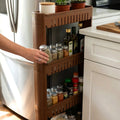 Home storage rack organizer with ventilated shelves