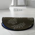 Close-up detail of durable, super absorbent bath mat velvet fabric