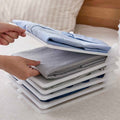 Versatile cloth organizer for compact and accessible garment arrangement.