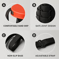 Side profile of adjustable portable telescopic folding stool