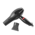 Professional hair dryer with a comfortable soft-touch handle and hanging loop.