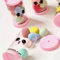 Soft mist puff for smooth powder makeup application