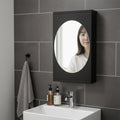 Multipurpose black rotating cabinet ideal for bathroom and dressing room storage storage cabinet