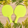 Hanging ping pong trainer with three balls, perfect for solo skill development.