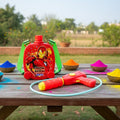 Colorful water spray toy backpack style water gun for kids
