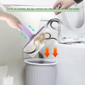 Velvet Wipe Mini Mop with its cleaning cloth attached, ready for use.
