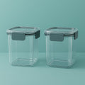 Empty Apex airtight food storage containers ready for use