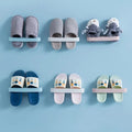 Compact and practical wall-mounted storage rack for small Indian bathrooms, saving valuable space.