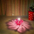 Packaging for the 12-piece multicolor plastic Diwali Diya Set.