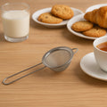 Efficient food strainer with fine mesh filter for smooth liquids