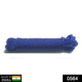 Close-up view of the durable mixed-color multipurpose rope for versatile use.