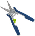 Corrosion-resistant micro garden snip placed against garden background
