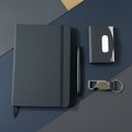 Desk accessories included in premium travel essentials set for business use