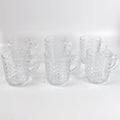 High-quality lead-free glass construction of the durable drinkware set.