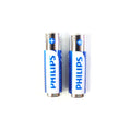 Pair of AA ultra alkaline batteries for everyday electronics