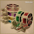 Multipurpose twist ties securing garden plants gently