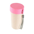 A hot beverage steaming in a hydrozilla portable coffee mug, highlighting its heat retention.