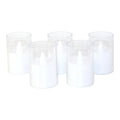 Decorative flameless votive candle set ideal for home and festival use