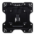 Extendable full motion TV wall mount bracket in black steel finish