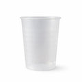 Plastic juice cup with 200 ML capacity in transparent design