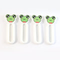 Self stick push pull helper pull knob mounted on wardrobe sliding door