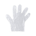 Single disposable glove shown for size and fit
