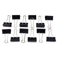 Extra-large 41mm black binder clips perfect for bulk paperwork