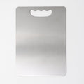 Heavy-duty cutting board made of premium stainless steel for home kitchens