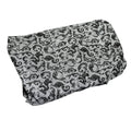 Winter-friendly stretchable AC cover shielding unit from cold and dust