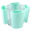 Multipurpose plastic pen holder doubling as kitchen utensil holder