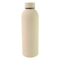 Thermal double-wall stainless steel water flask with vacuum insulation